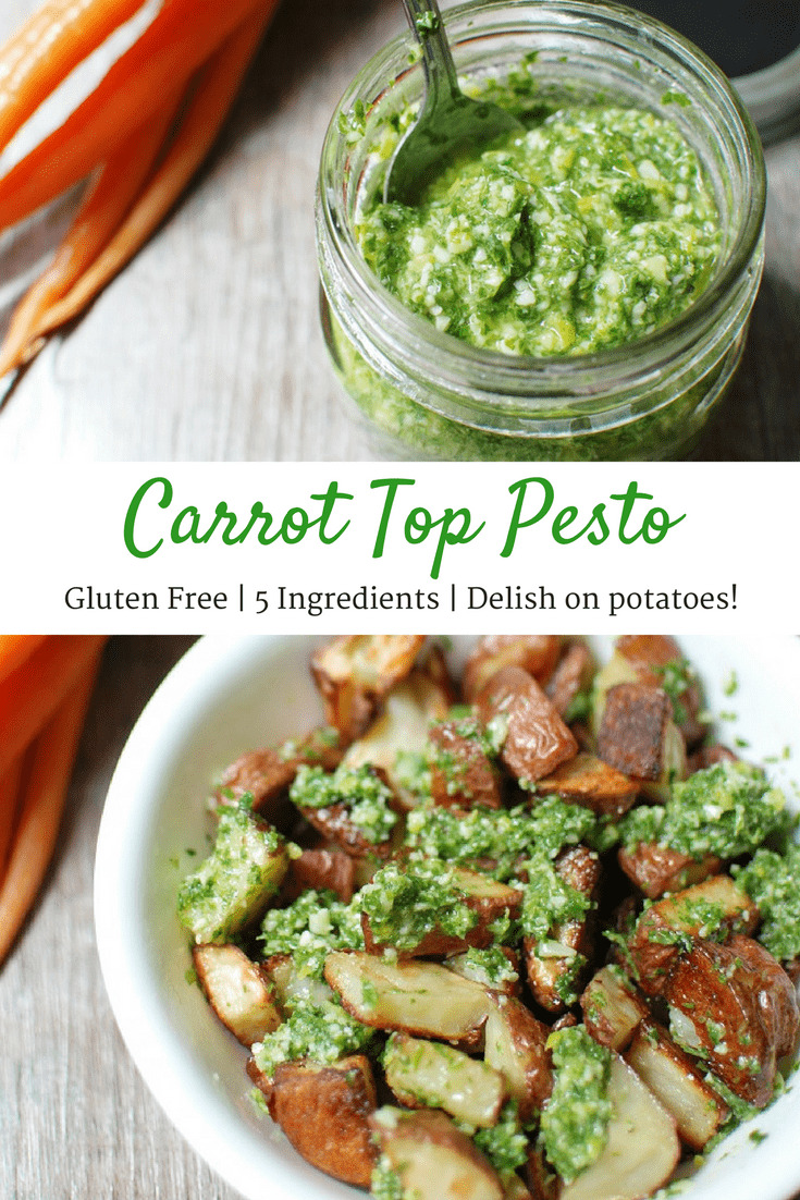 Carrot Top Pesto Recipe + 15 Ways to Use Pesto! - Snacking in Sneakers