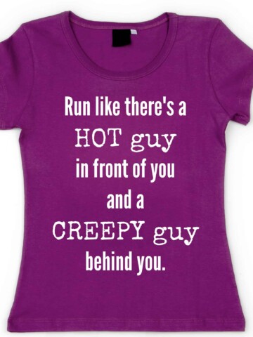 running shirt slogans