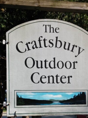 Craftsbury Outdoor Center Sign