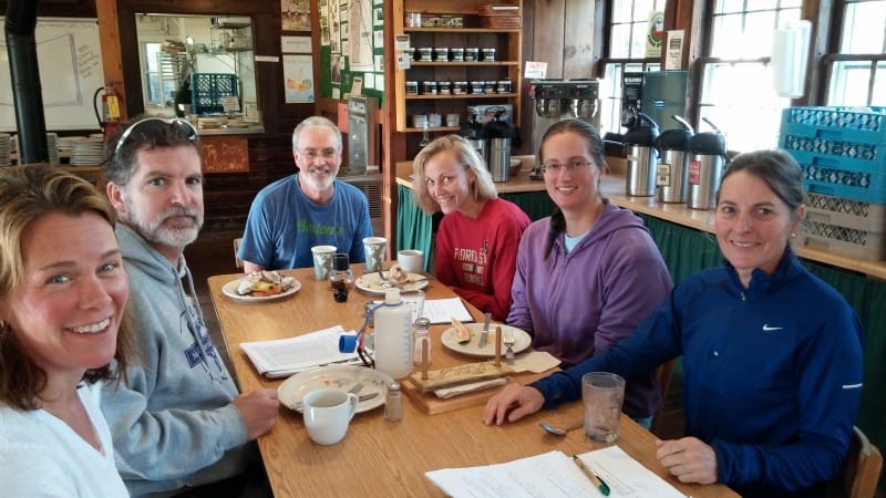 Craftsbury Running Camp Breakfast