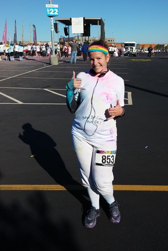 Post Color Run Boston