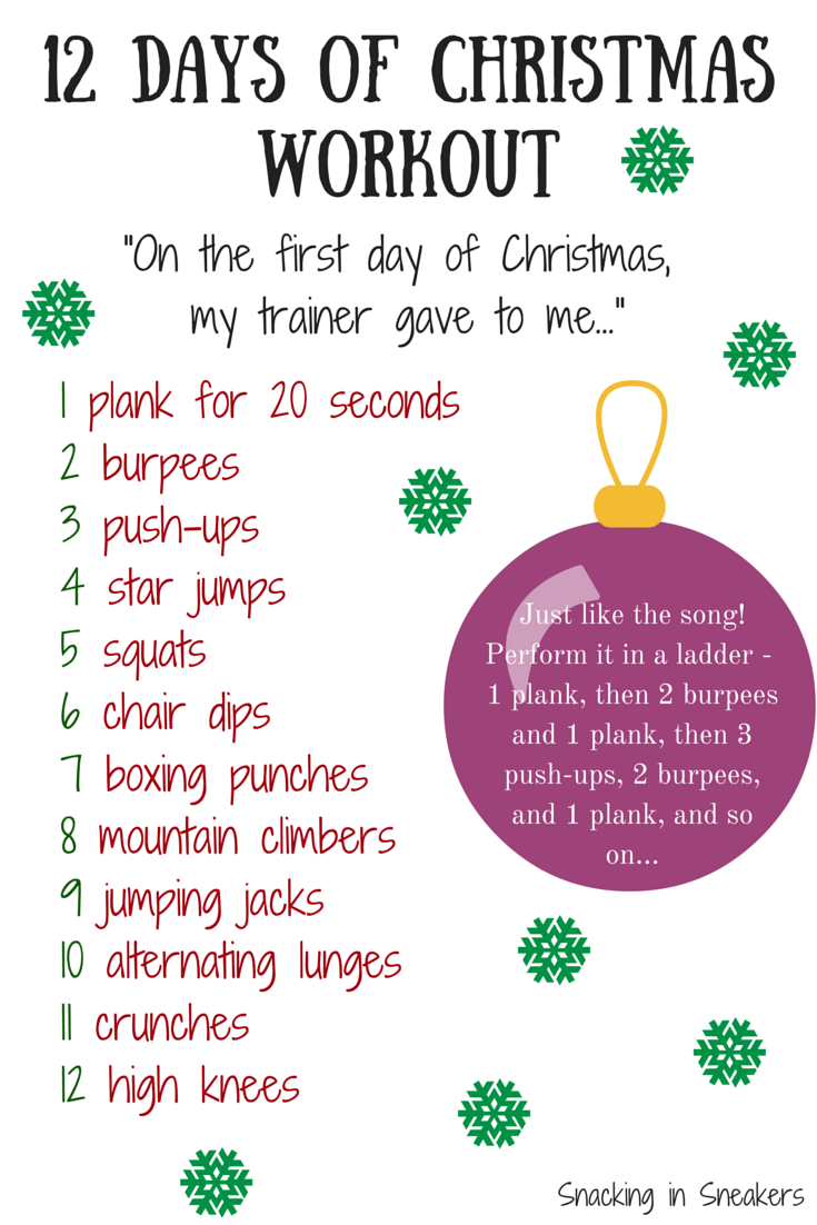 12 Days Of Christmas Workout Snacking In Sneakers 12-days-of-christmas-workout-snacking-in-sneakers