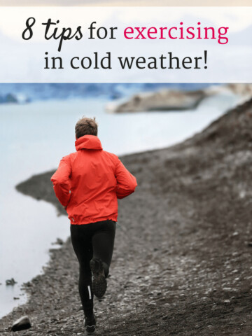 Planning to exercise outside this winter? Check out these 8 tips for exercising in cold weather. | Winter running | Exercise for beginners