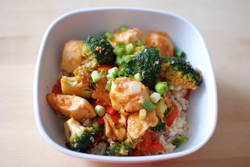 This healthy chicken stir fry recipe is a perfect option when you’re craving takeout but want something better for your health – and budget! 