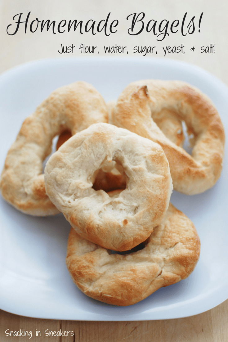 Homemade Bagel Recipe! Snacking in Sneakers