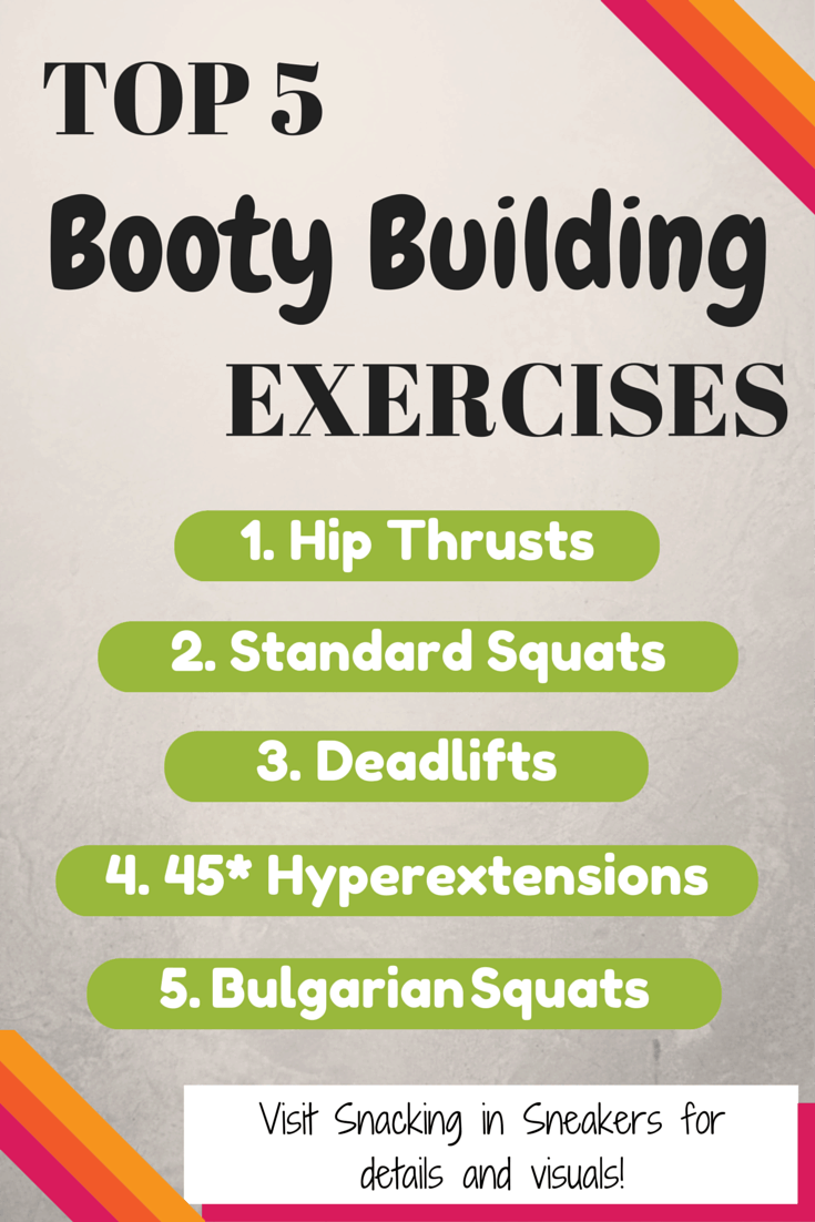Top 5 Glute Exercises at the Gym for Women Snacking in Sneakers