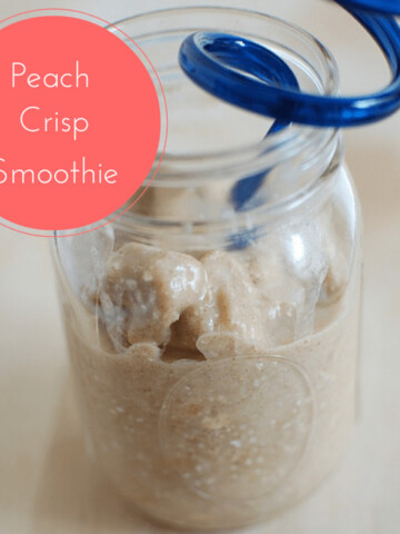 Peach Crisp Smoothie Recipe