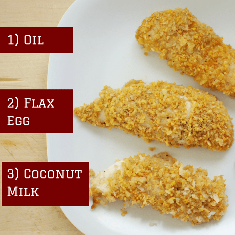 Gluten Free, Dairy Free, Egg Free Chicken Fingers Snacking in Sneakers