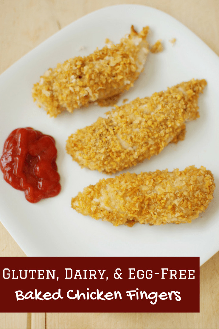 Gluten Free Egg Free Dairy Free Chicken Fingers