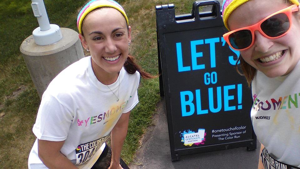 Color Run Boston Selfie