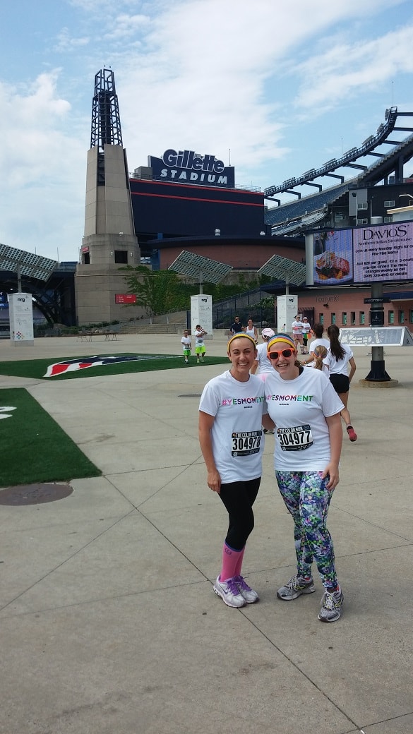 Color Run Gillete Stadium