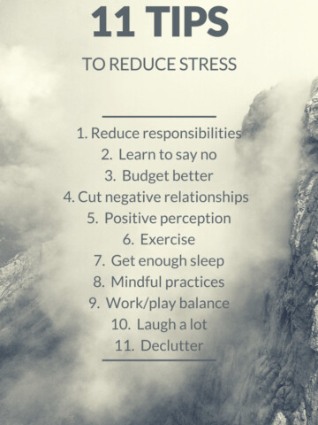 Wondering how to reduce stress? Check out these 11 tips - from learning to say no to getting enough exercise!