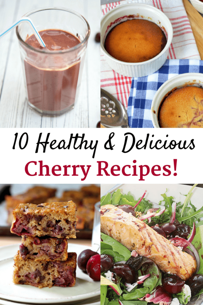 10 Healthy Cherry Recipes! {Perfect for Summer} Snacking in Sneakers