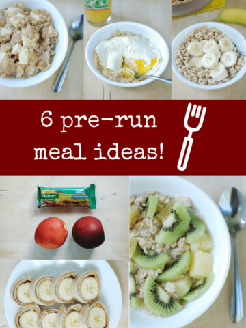 Check out these great pre-race or pre-long run meal ideas for runners! All inexpensive options you can find at ALDI.