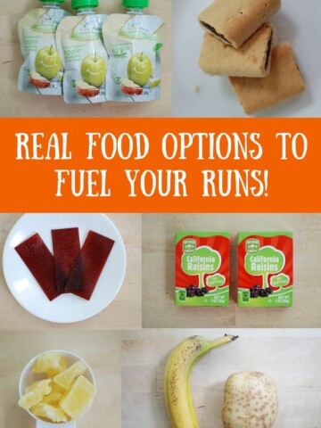 Looking for options for running fuel besides the gels and blocks? Try these common foods you can find at the grocery store!