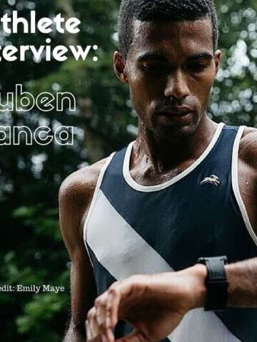 Athlete Interview with Runner Ruben Sanca.