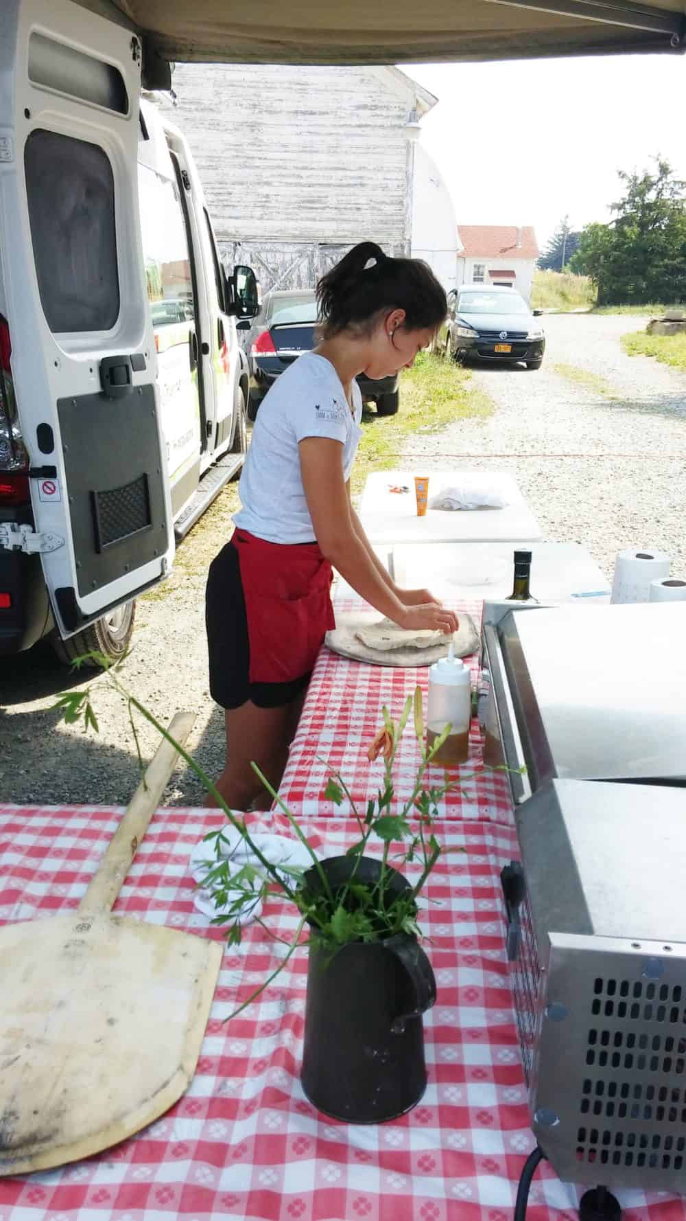 Farm to Fork Fondo Aid Station 1