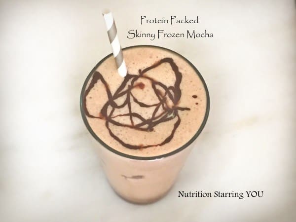 Protein Packed Skinny Frozen Mocha