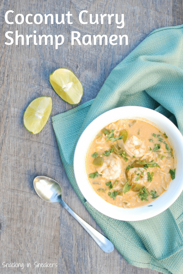 Coconut Curry Shrimp Ramen Bowl Snacking In Sneakers