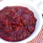 Fresh cranberry sauce isn’t just for Thanksgiving! This naturally sweetened version is low in added sugar and tastes great on chicken breast, chicken meatballs, or turkey sandwiches. A great healthy recipe for the whole family.