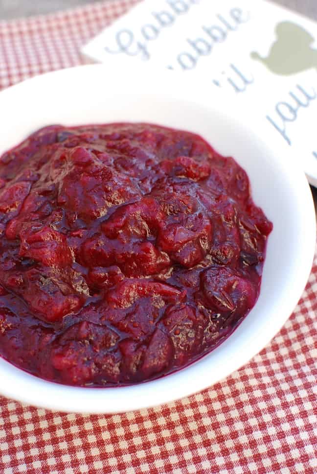 Fresh cranberry sauce isn’t just for Thanksgiving! This naturally sweetened version is low in added sugar and tastes great on chicken breast, chicken meatballs, or turkey sandwiches. A great healthy recipe for the whole family.