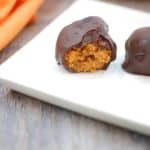 These no bake pumpkin truffles are perfect for a Thanksgiving dessert – or anytime this fall! You’ll only need 5 simple ingredients to make this dairy free recipe.