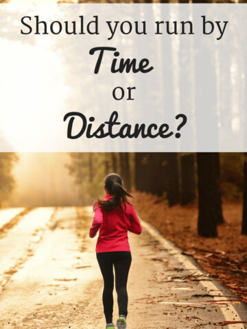 Wondering whether you should run for time vs. distance? This post breaks down the benefits of each method so you can decide how to train best for your next road race or triathlon!