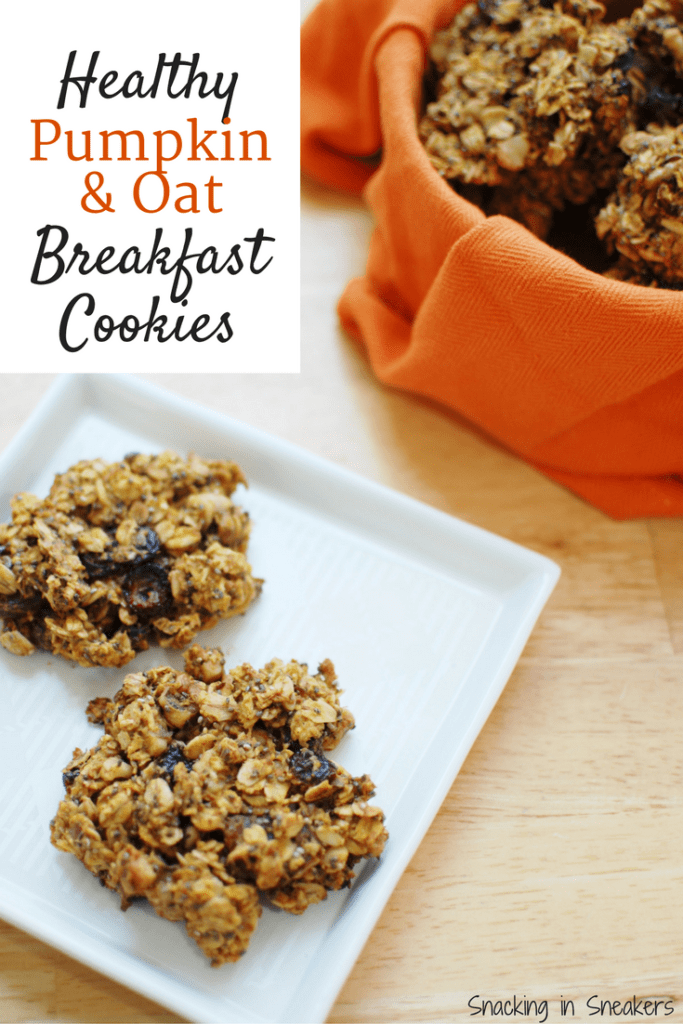 Pumpkin Breakfast Cookies {Vegan and Gluten Free!}