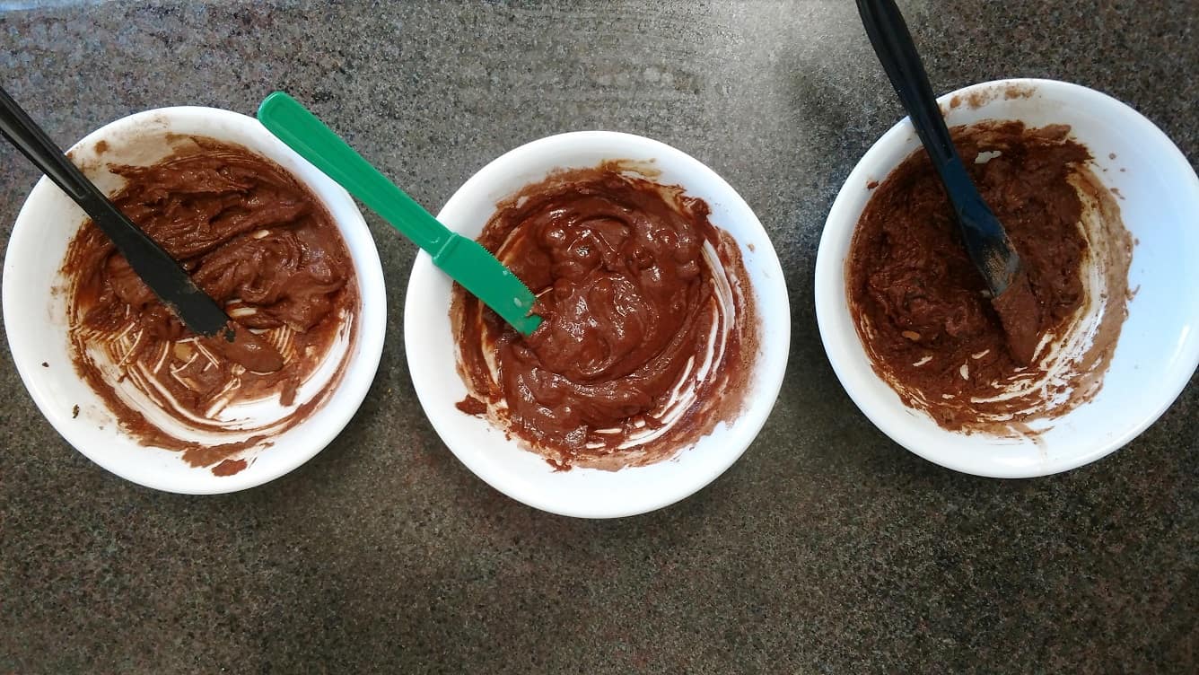 Testing brownie batter recipes