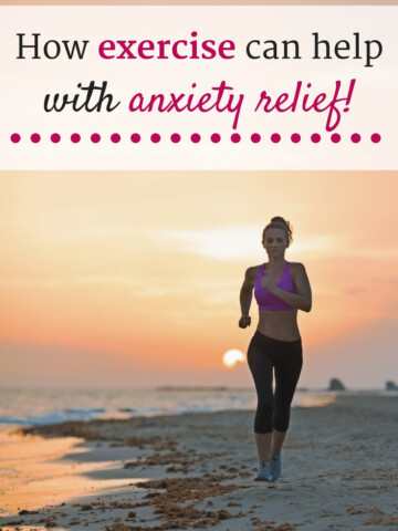 Exercise is well known for its heart and muscular health benefits – but there’s also a strong relationship between exercise and anxiety relief! If you struggle with anxiety, check out this post for ways to use exercise to help with anxiety and stress management.