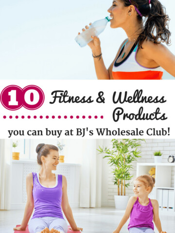 If you’re looking for some new fitness gear, don’t pass up on a trip to BJ’s Wholesale Club! You can find a ton of great, reasonably priced fitness products there from apparel to swim goggles to sports drinks and more. | Fitness inspiration| Fitness ideas | Women’s fitness