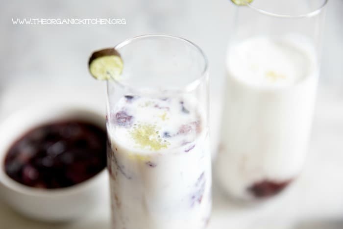 Blueberry Kefir Smoothie