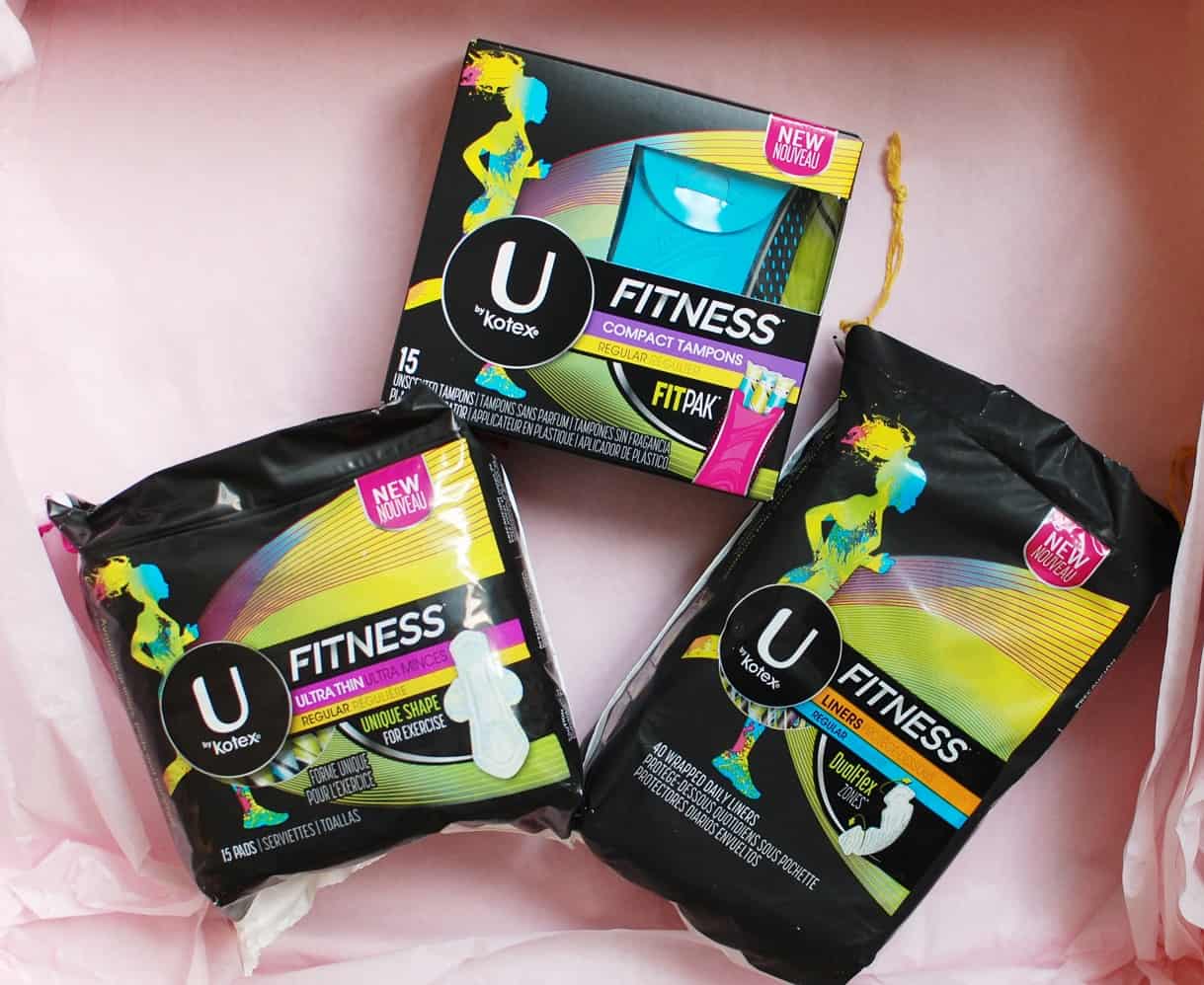 Racing with your period? Try U by Kotex FITNESS products!