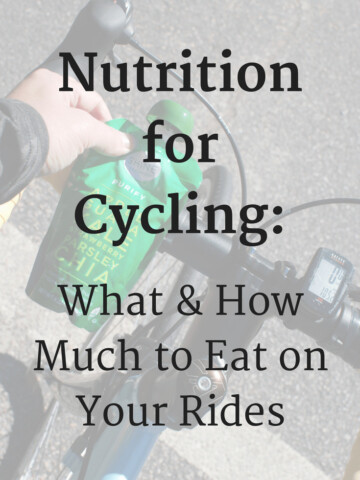 Wondering how to structure your biking nutrition plan for your next ride? Find out what and how much you should eat while you're in the saddle.
