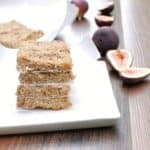 Fig Energy Bars and Fresh Black Mission Figs