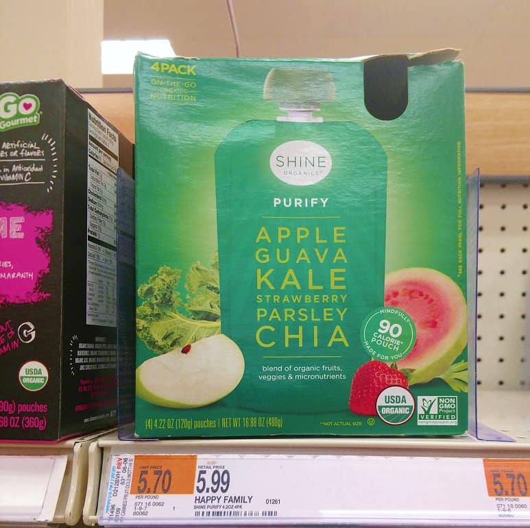 Shine Organics at Target