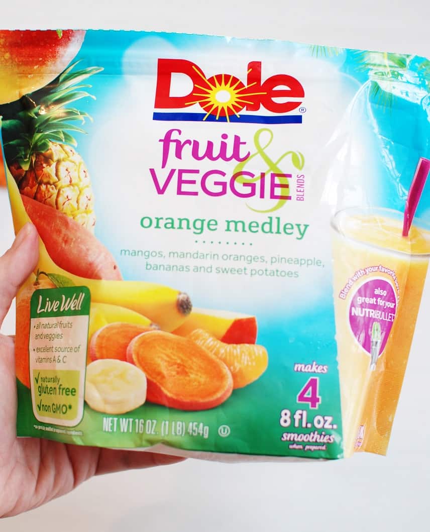 Dole Fruit & Veggie Blends Orange Medley