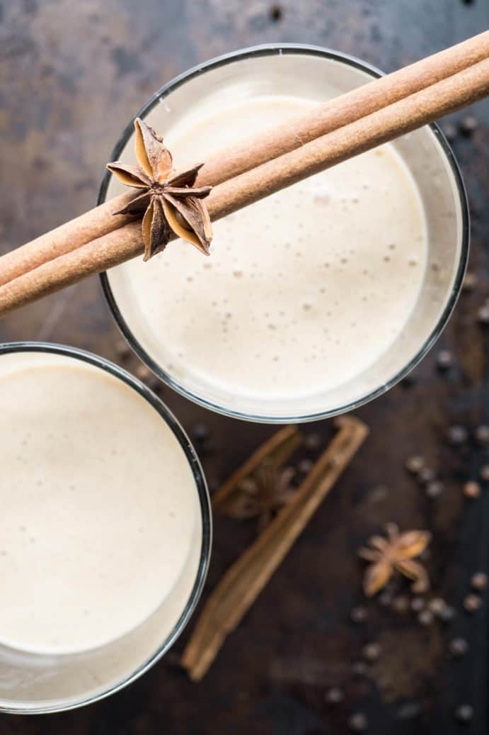 Vanilla chai latte smoothie