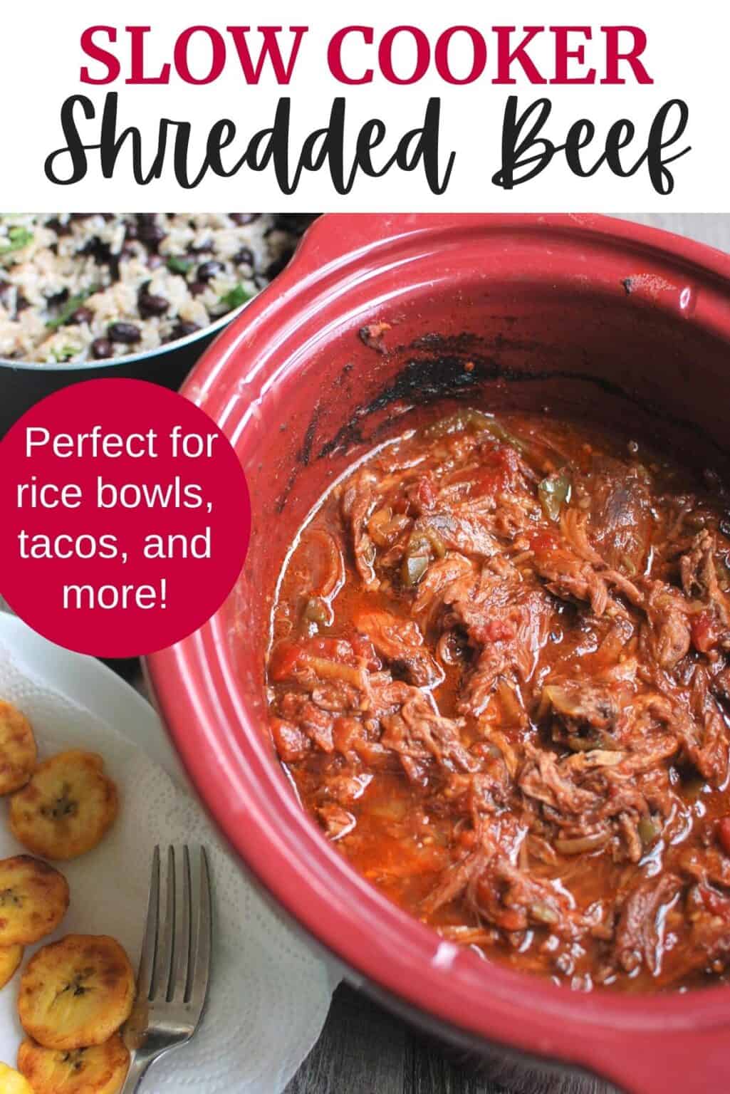 Slow Cooker Shredded Beef Chuck Roast Snacking in Sneakers