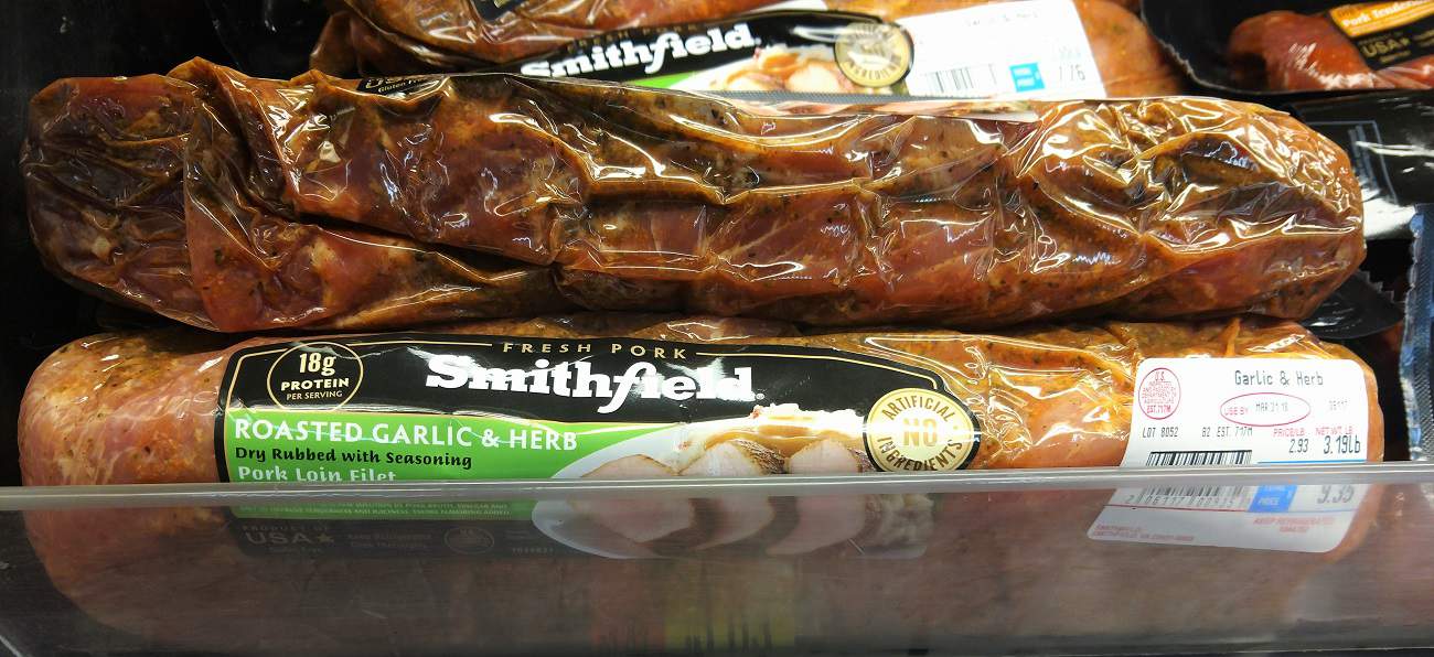 Smithfield Pork at Walmart