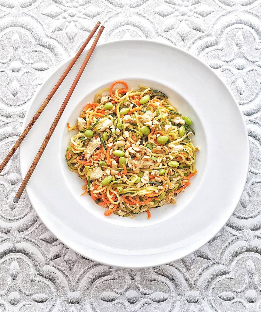 Zoodle and Carrot Lo Mein