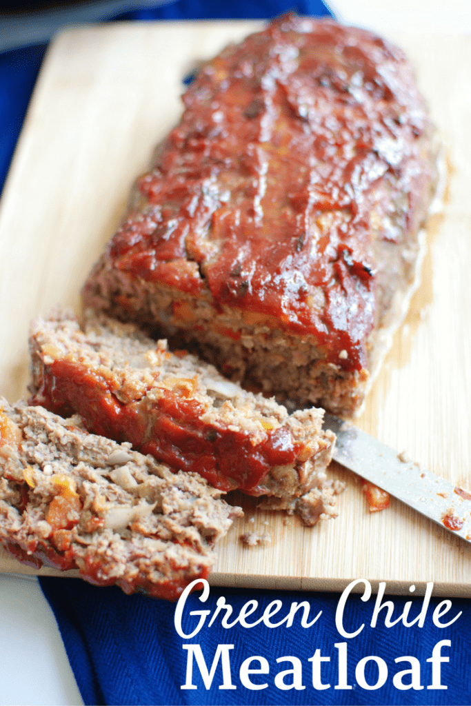 Green Chile Meatloaf with Chipotle Sauce Snacking in Sneakers