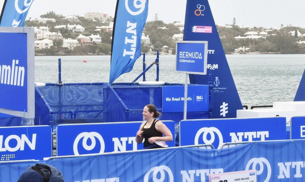 Finishing World Triathlon Bermuda