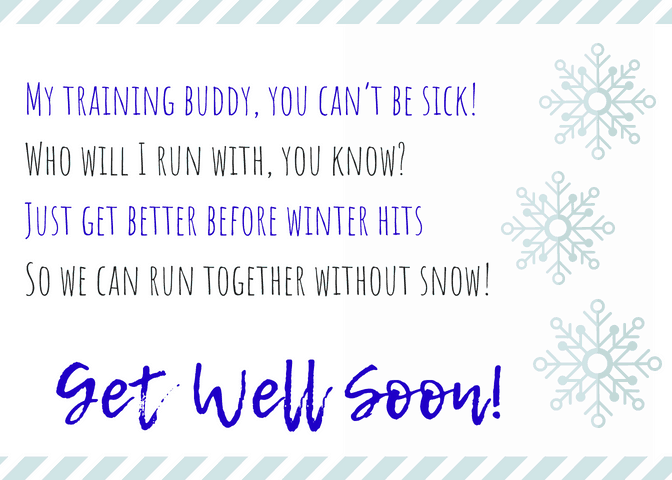 Winter Get Well Soon Poem