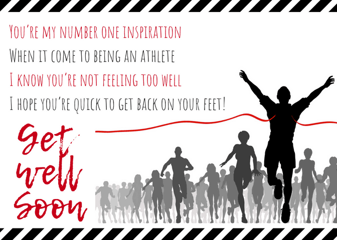 Get Well Soon Poem for Athlete