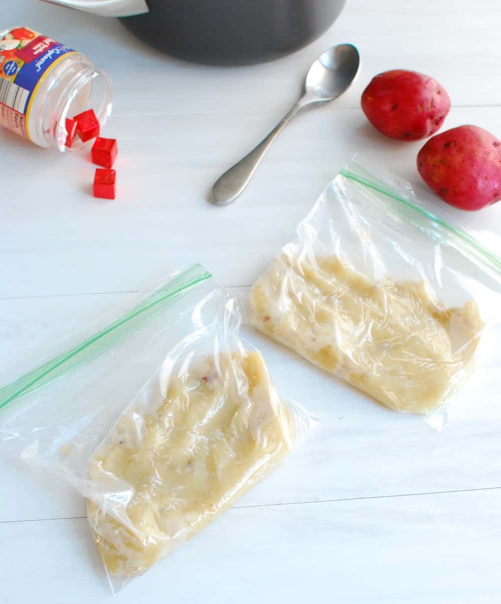 Race Potatoes in Baggies to use for running or cyling