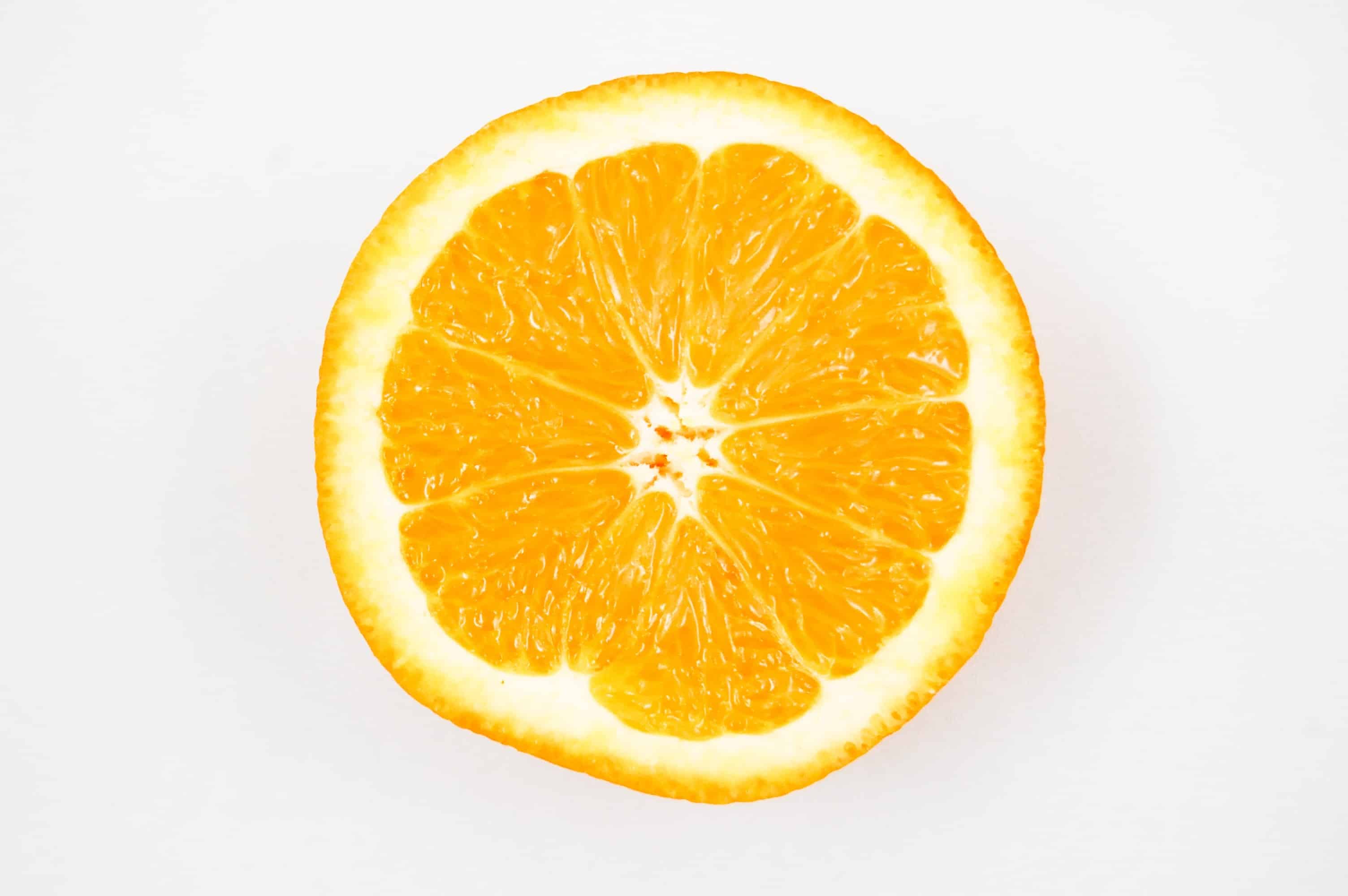 Half of an orange