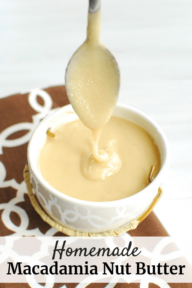 Homemade Macadamia Nut Butter Snacking in Sneakers