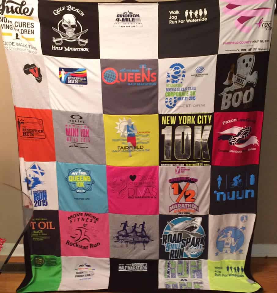 A T Shirt Quilt .