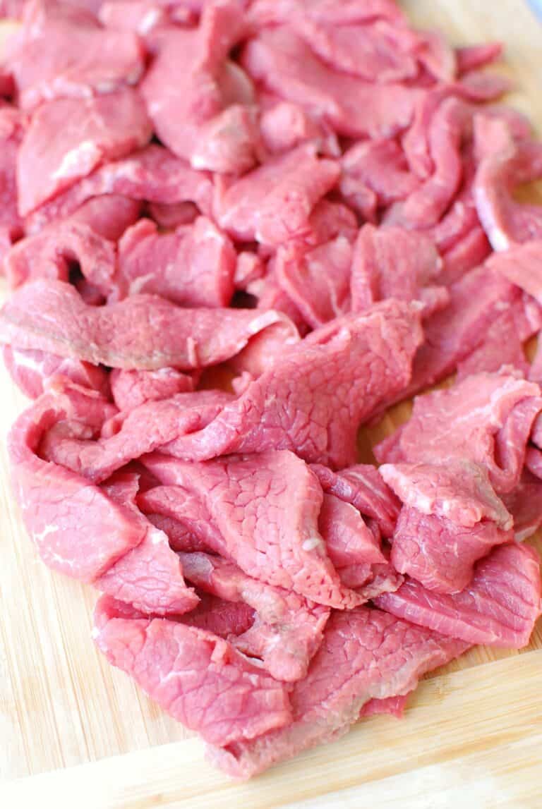 Homemade Gluten Free Beef Jerky Snacking in Sneakers